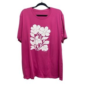 Pink / Fuscia Floral Graphic Tee